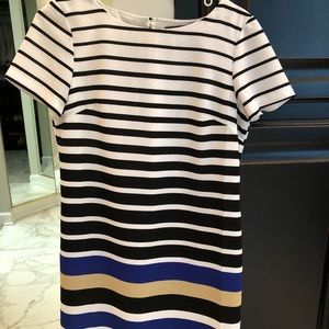 Limited dress. Multi colored. Capped sleeves.